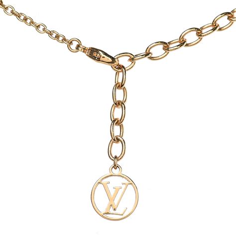 collier homme louis vuitton|louis vuitton gold necklace.